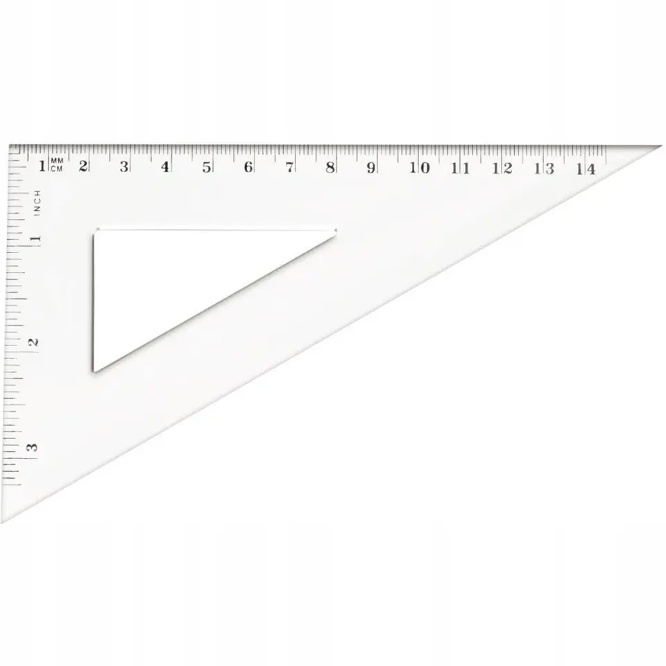 Ekierka prostokątna 14,5mm BL004-B TETIS