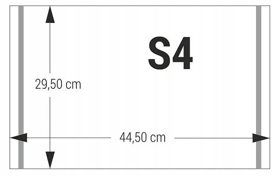 Okładka samoprzylepna S4 średnia (25szt.) OZ-55 BIURFOL