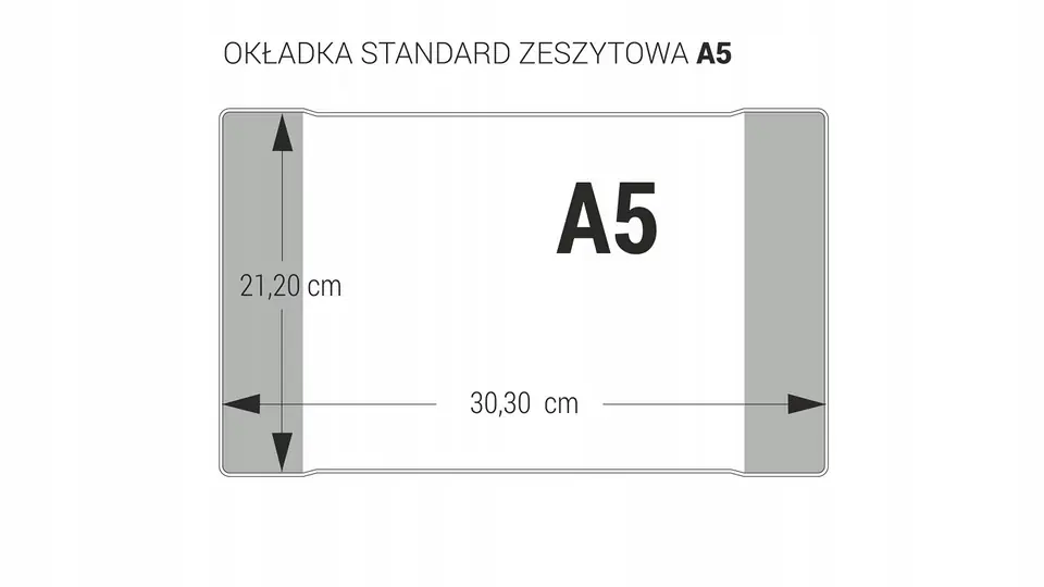 Okładki na książki podręczniki do klas 1-3 + zeszyty A5 OZ-74 BIURFOL