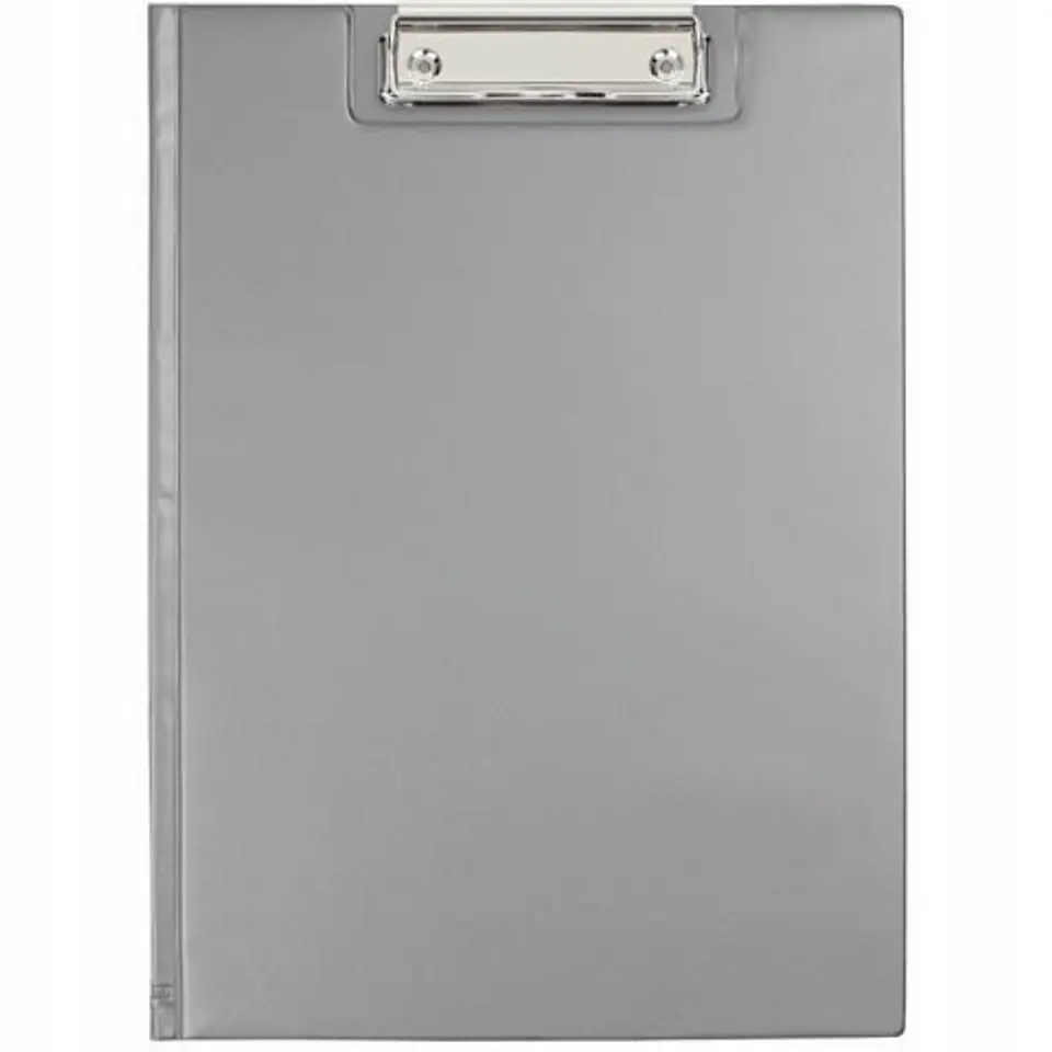 Teczka z klipsem na dokumenty Clipboard A4 srebrna KKL-04-01 BIURFOL