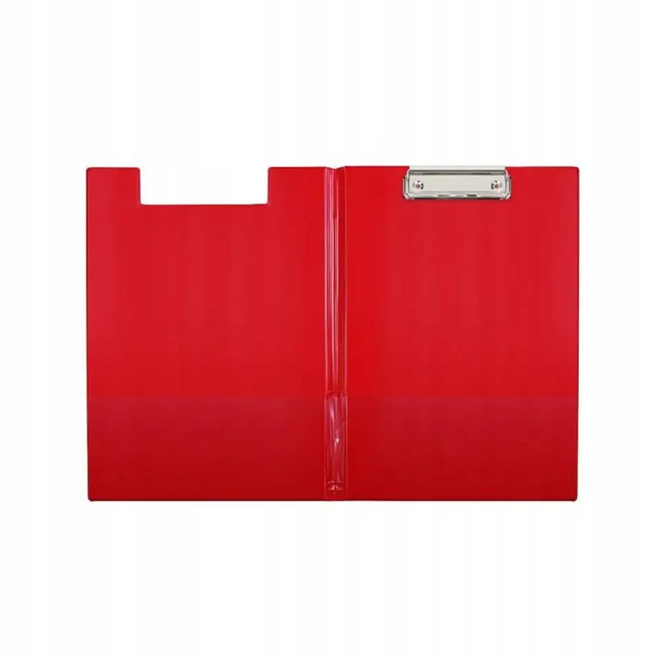 Teczka z klipem zamykana Clipboard A5 czerwona KH-03-04 BIURFOL
