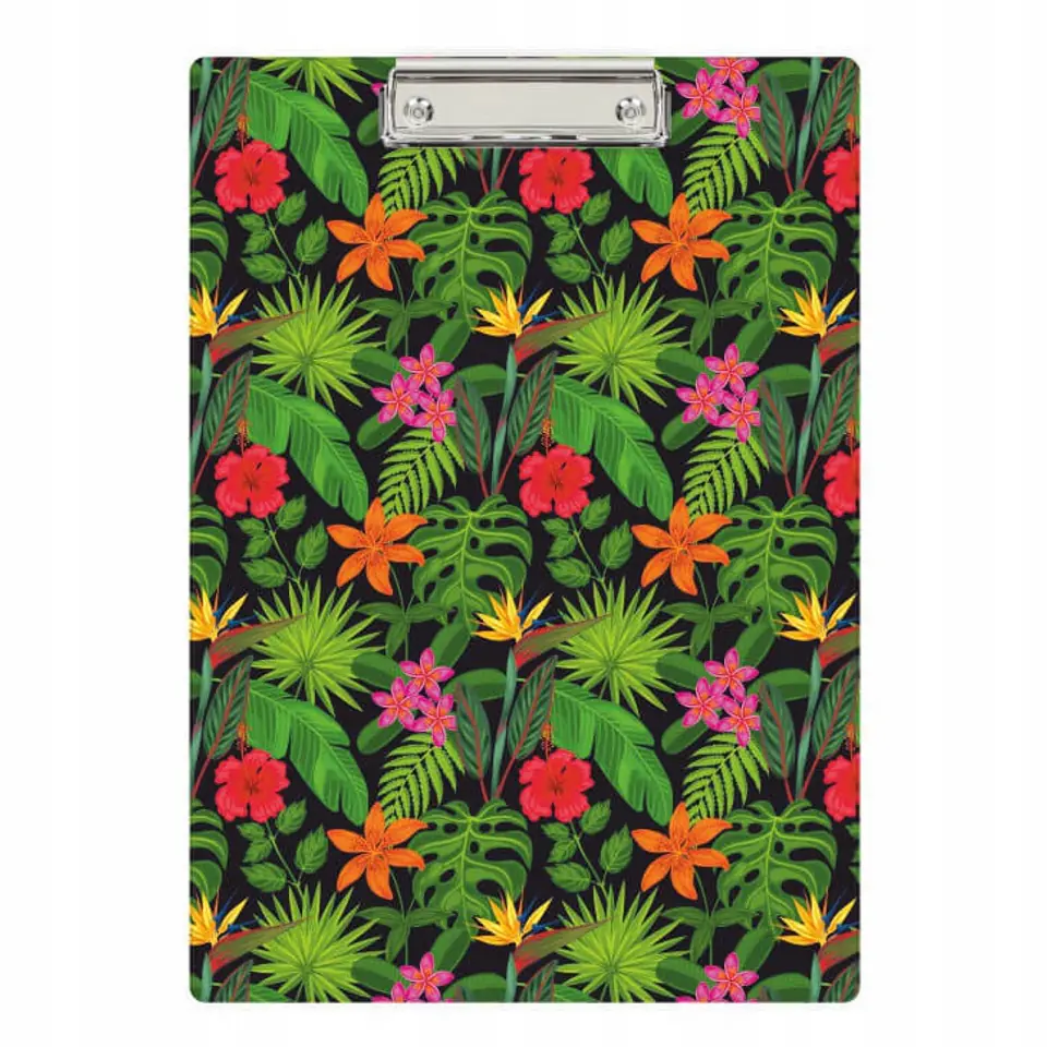 Deska z klipem Clipboard A4 nadruk Kwiaty KHN-01-25 BIURFOL