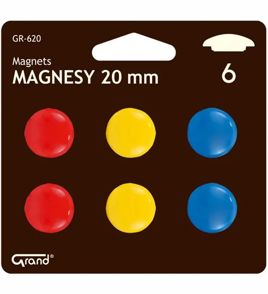 Magnesy CM-20mm blister GR-620 130-1549 GRAND