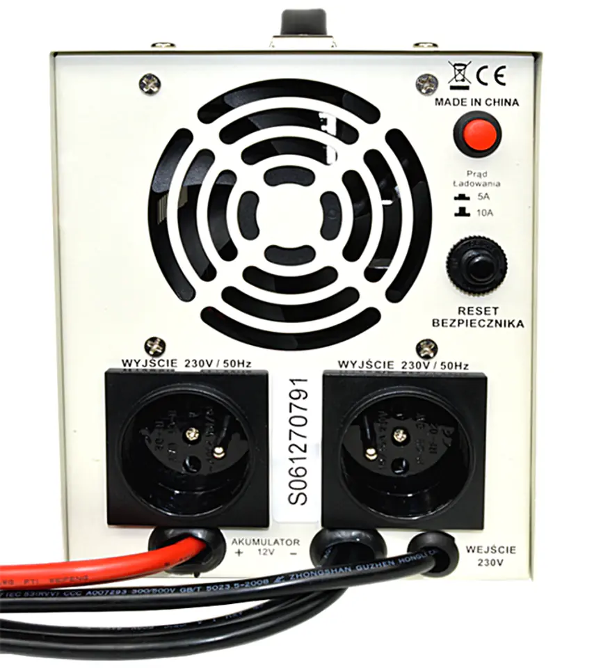 Inverter 12V/230V 500VA Zasilacz awaryjny Volt SinusPRO-500E