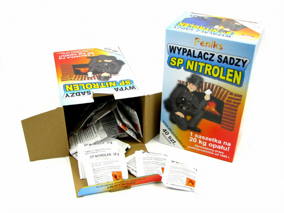 Wypalacz sadzy SP Nitrolen saszetki (40x10g)