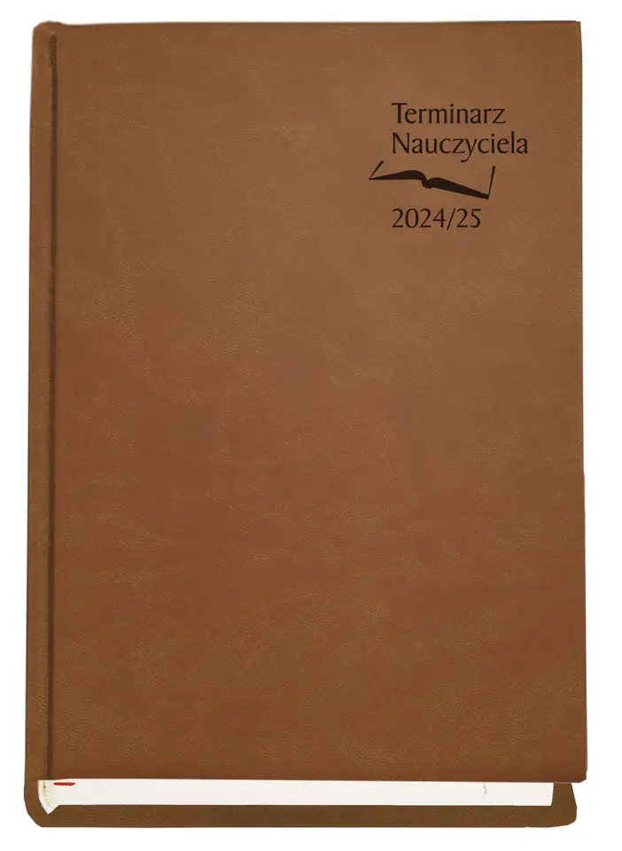 Terminarz NAUCZYCIELA 2024/2025 brązowy T-155V-S2 Michalczyk i Prokop