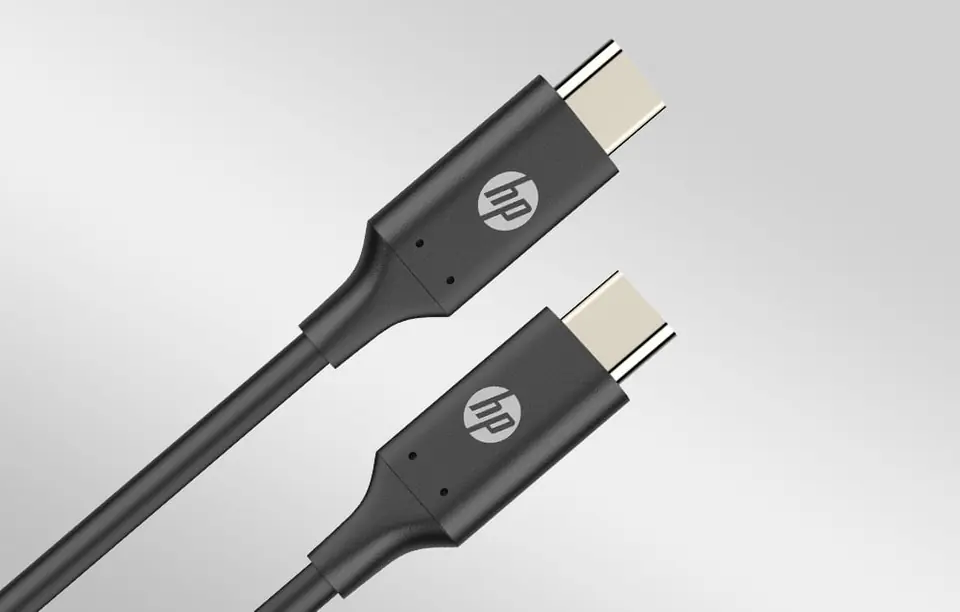 Kabel USB-C do USB-C HP, 2m (czarny)