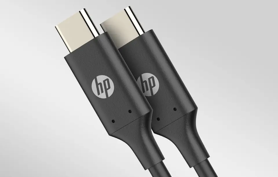 Kabel USB-C do USB-C HP, 2m (czarny)