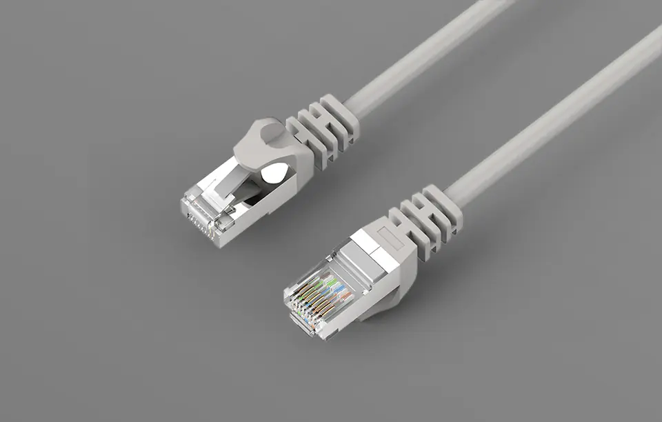 Kabel sieciowy HP Ethernet CAT5E F/UTP, 3m (biały)