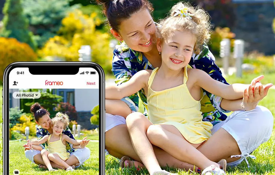 Cyfrowa ramka na zdjęcia Arzopa P101W (czarna) 10.1"