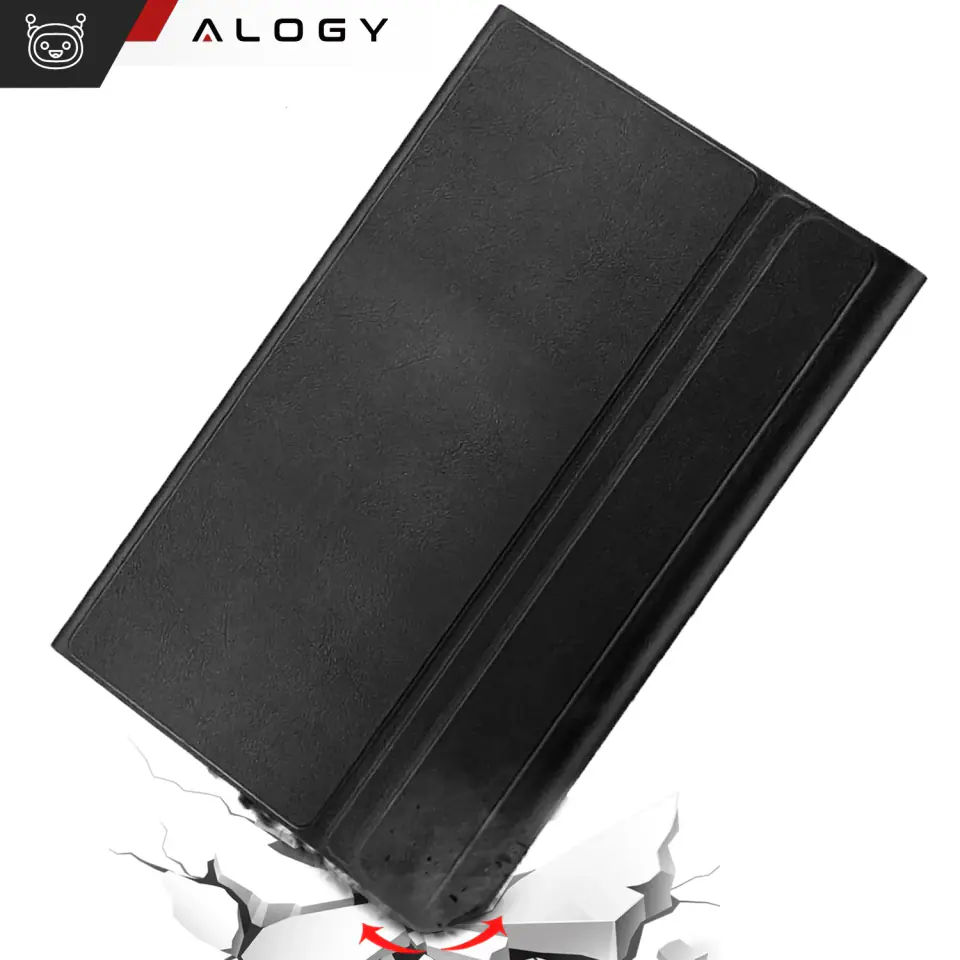 Etui z klawiaturą do Lenovo Tab K11 K11E 11” M11 10.95" TB330FU / TB330XU / TB331FC klawiatura Bluetooth case Alogy Czarne