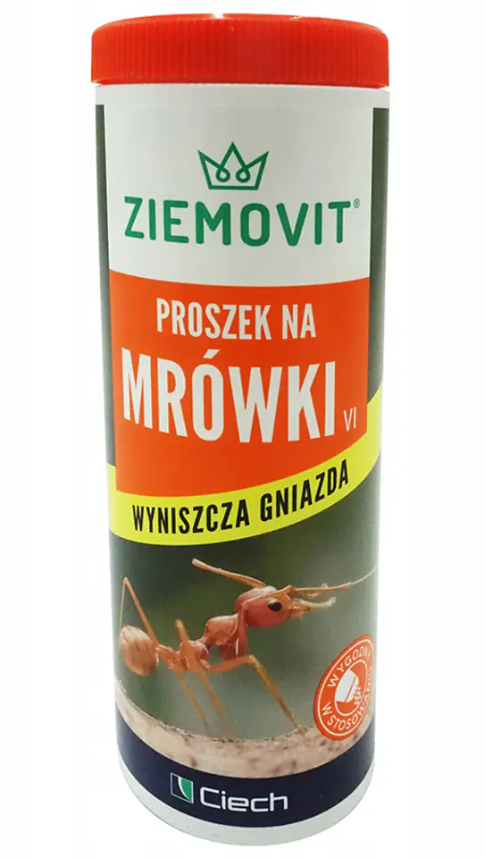 Proszek na mrówki 120g Ziemovit wyniszcza gniazda