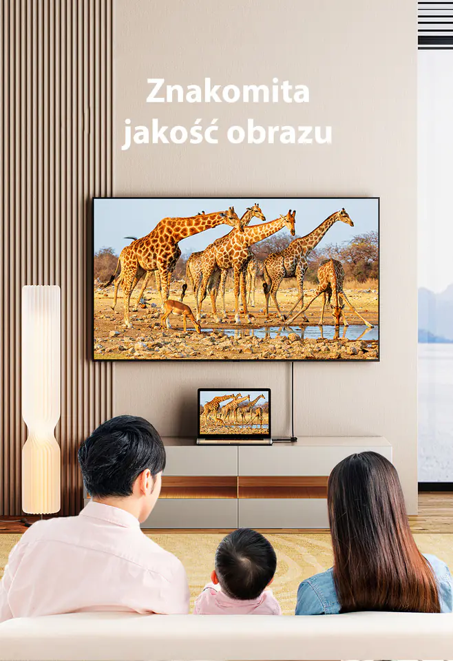AWEI Adapter CL-217T USB-C/HDMIczarny/black 4k/30Hz