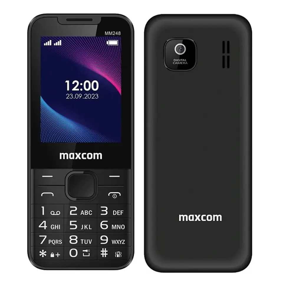 Maxcom MM248 czarny/black