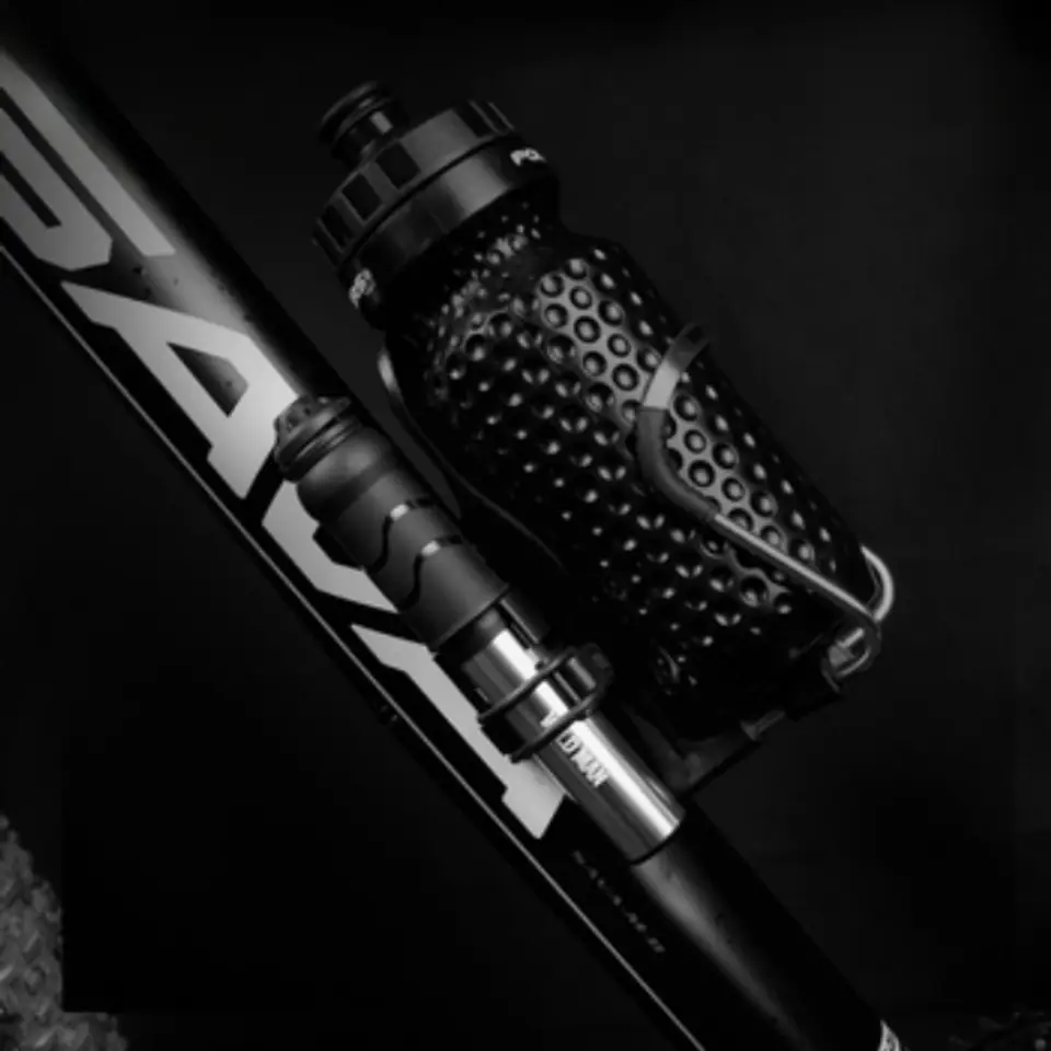 WILDMAN Pompka rowerowa ręczna GK1 aluminiowa czarna/black