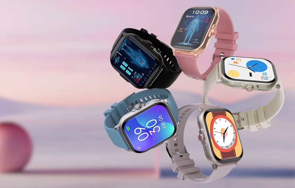 Smartwatch Colmi C63 (Żółty)