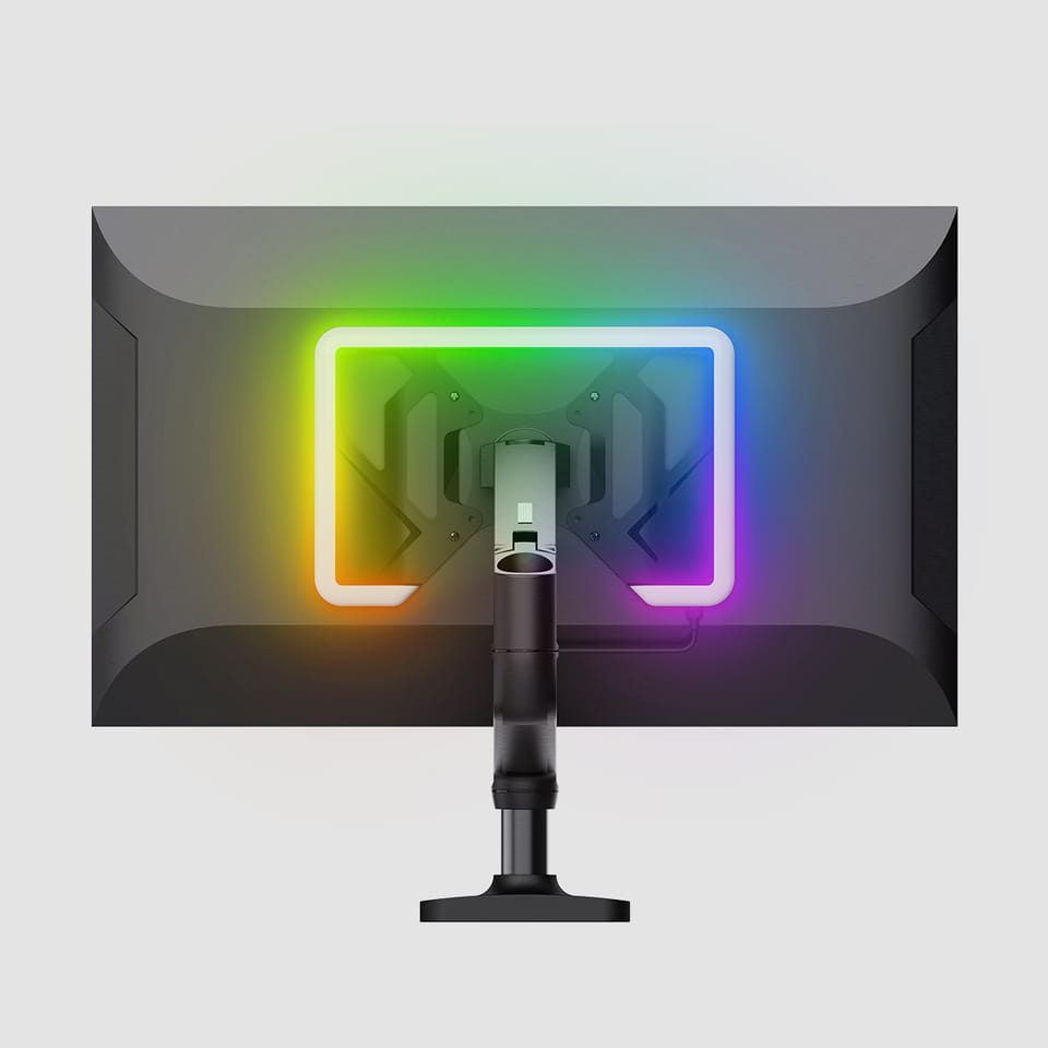 Dodatkowy ambilight do monitora 27 cali