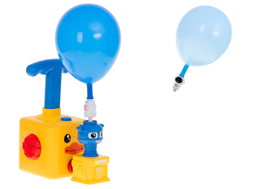 Car aerodynamic balloon launcher duck