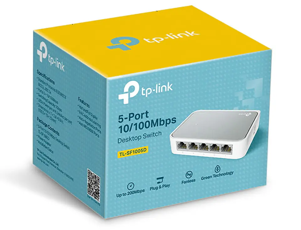 Switch 5 portów TP-link TL-SF1005D mini