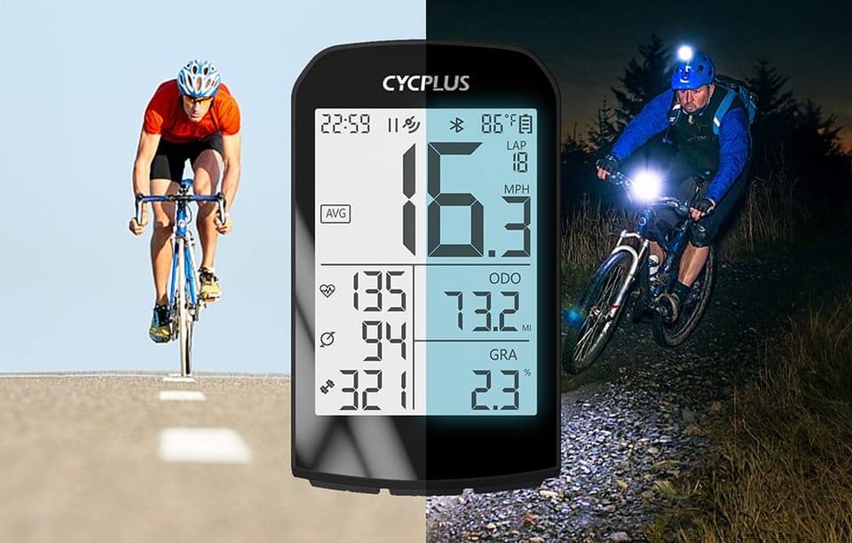 Komputer rowerowy Cycplus M1- kompatybilne z: Strava, Trainingpeaks itp.