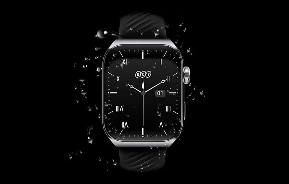 Smartwatch QCY GS2 S5 (czarny)