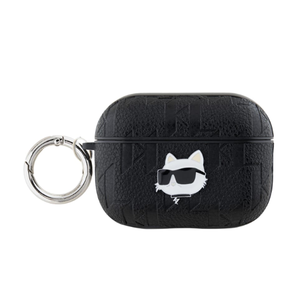 Karl Lagerfeld KLA3PGCHPK AirPods 3 cover czarny/black Monogram Choupette Head