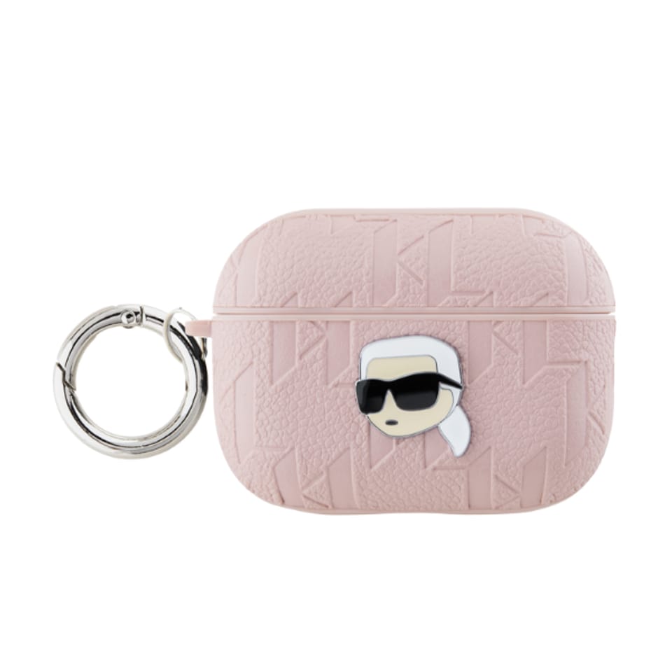 Karl Lagerfeld KLA3PGCHPP AirPods 3 cover różowy/pink Monogram Choupette Head