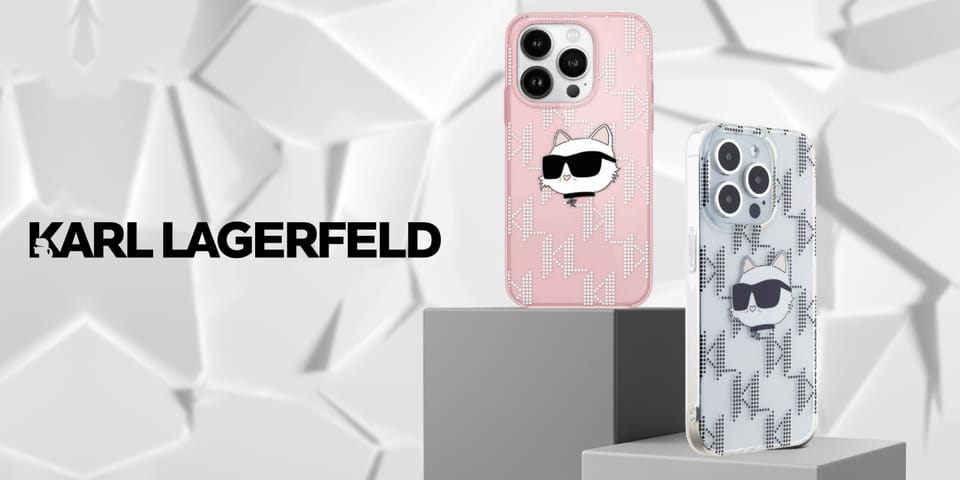 Karl Lagerfeld KLHCP15XHKLPCHP iPhone 15 Pro Max 6.7" różowy/pink hardcase IML Choupette Head & Monogram