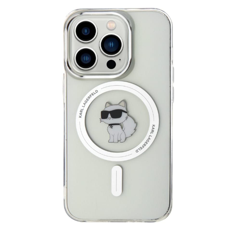 Karl Lagerfeld KLHMP12MHFCCNOT iPhone 12/12 Pro 6.1" przezroczysty/transparent hardcase IML Choupette MagSafe