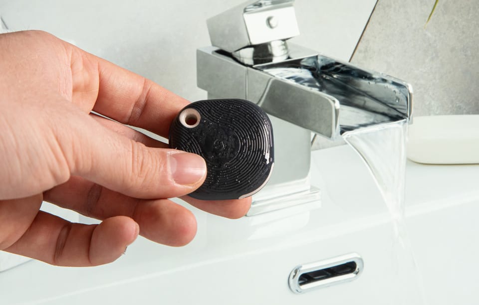 Przycisk aktywacji akcji i scen Shelly BLU Button Tough 1 Bluetooth (czarny)