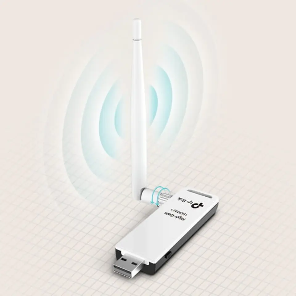 Karta sieciowa WIFI USB TPLink z antenką TL-WN722N