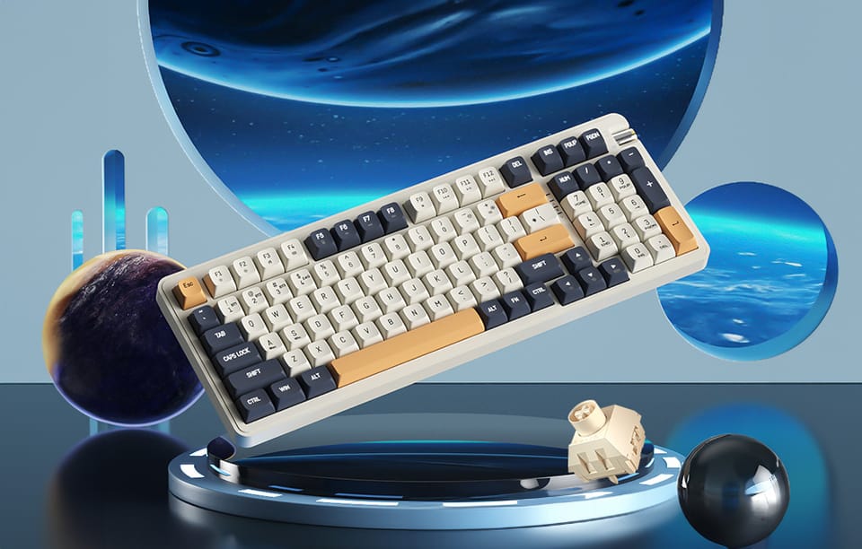 Klawiatura mechaniczna Darkflash DF98 Mocha Kailh Switches