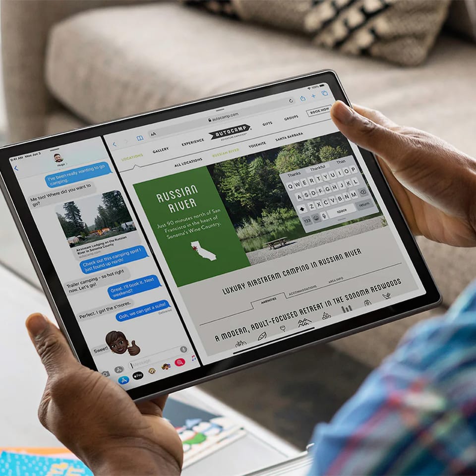 UNIQ Optix Clear iPad Air 11" (2024) szkło hartowane z aplikatorem