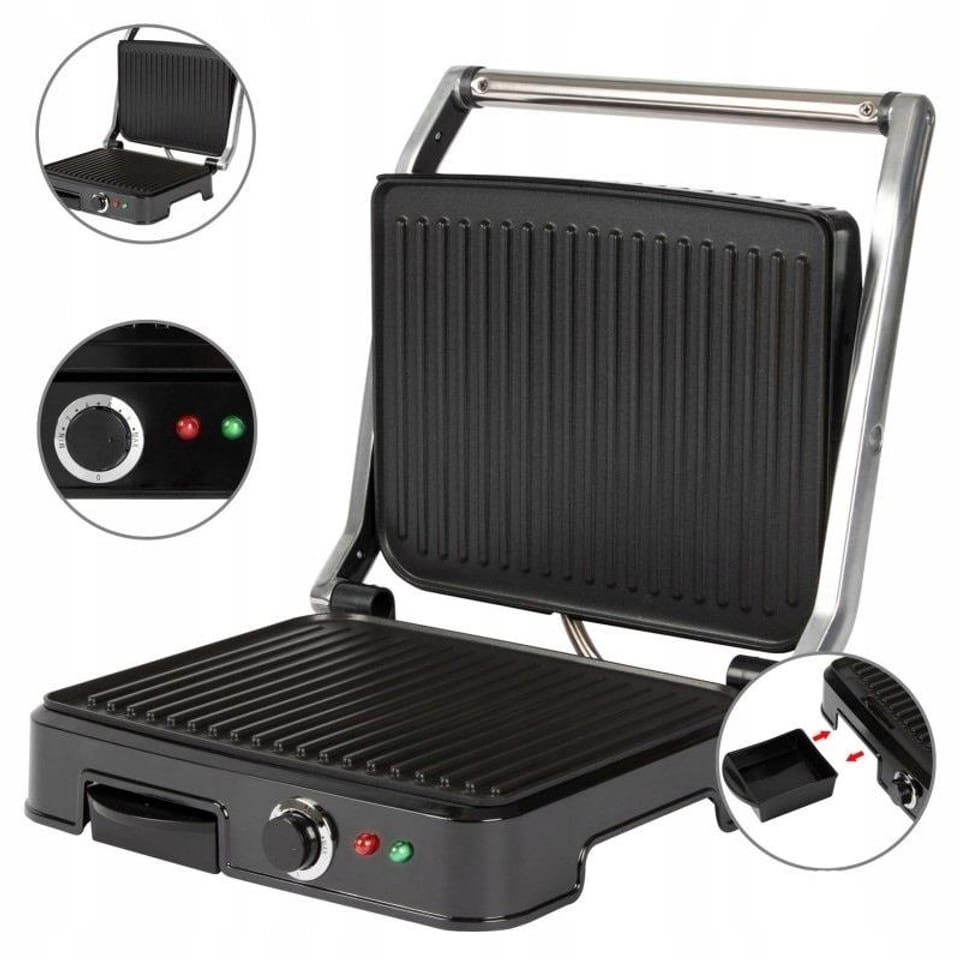 Grill Clatronic KG 3487 (składany; 2000W)