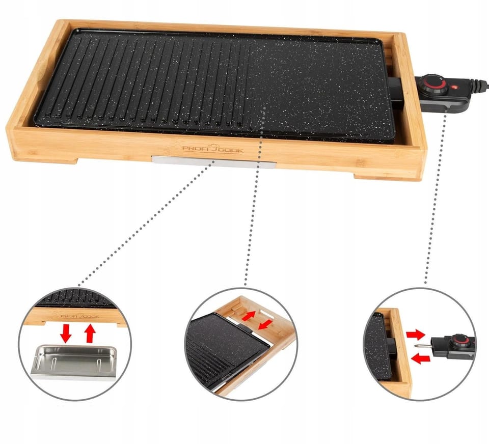 wzp wyp PŁYTA GRILLOWANIA PROFICOOK PC-TYG 1143