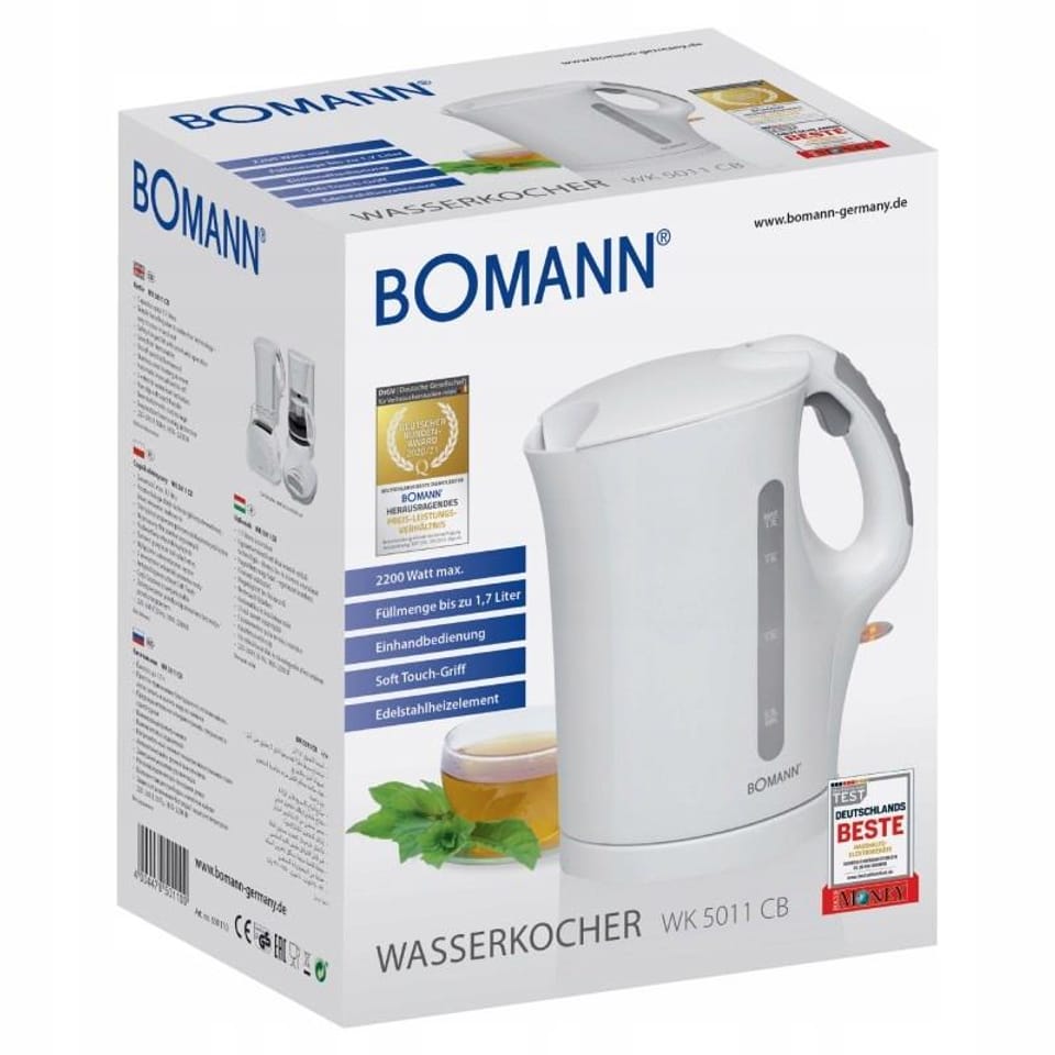wzp CZAJNIK BOMANN WK 5011 BIAŁY