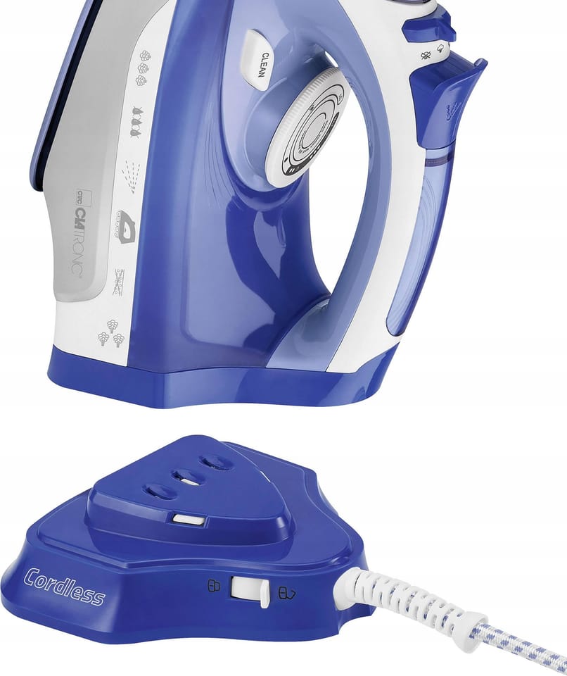 Bezprzewodowe żelazko ceramiczne 2400W Clatronic DB 3706