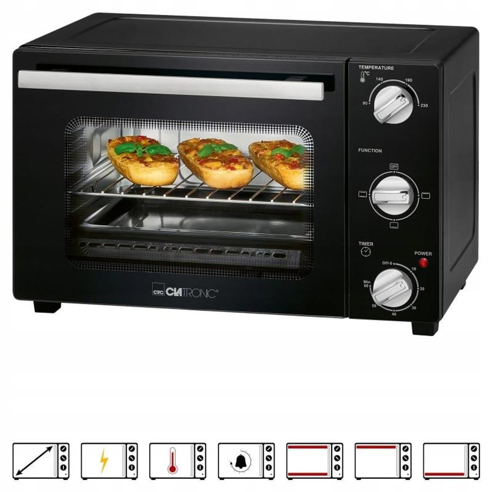 wzp wyp MINI PIEKARNIK CLATRONIC MBG 3726 20L