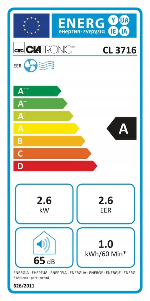 KLIMATYZATOR Z WIFI CLATRONIC CL 3716