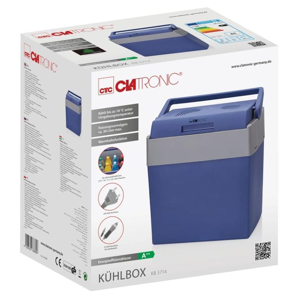 LODÓWKA TURYST. CLATRONIC KB 3714 30L