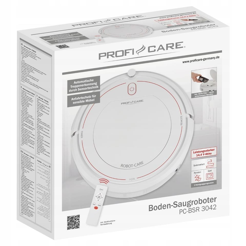 wzp wyp ROBOT ODKURZAJĄCY PROFICARE PC-BSR 3042