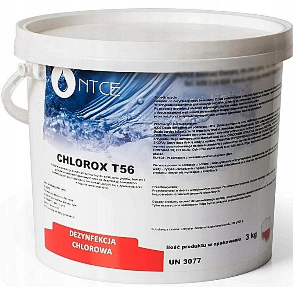 3 KG NTCE CHLOROX T56 GRANULAT CHEMIA