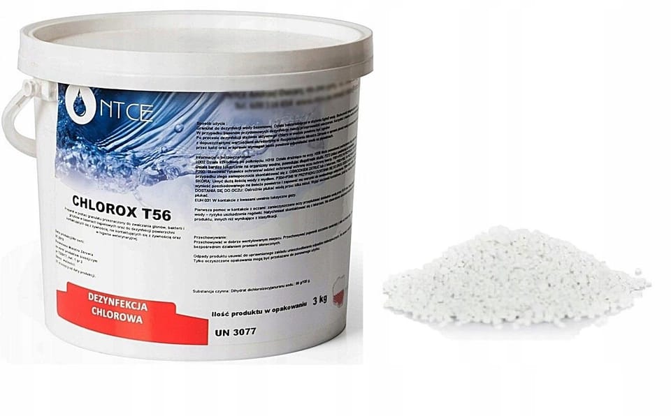 3 KG NTCE CHLOROX T56 GRANULAT CHEMIA