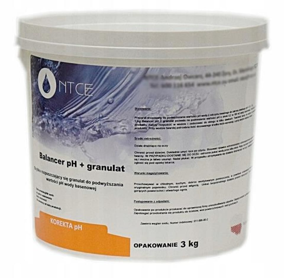 - 3KG - NTCE BALANCER PH PLUS CHEMIA
