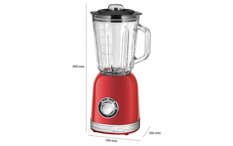 wzp BLENDER PROFICOOK PC-UM 1195 CZERWONY