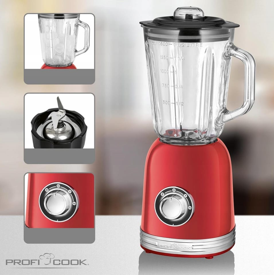 wzp BLENDER PROFICOOK PC-UM 1195 CZERWONY