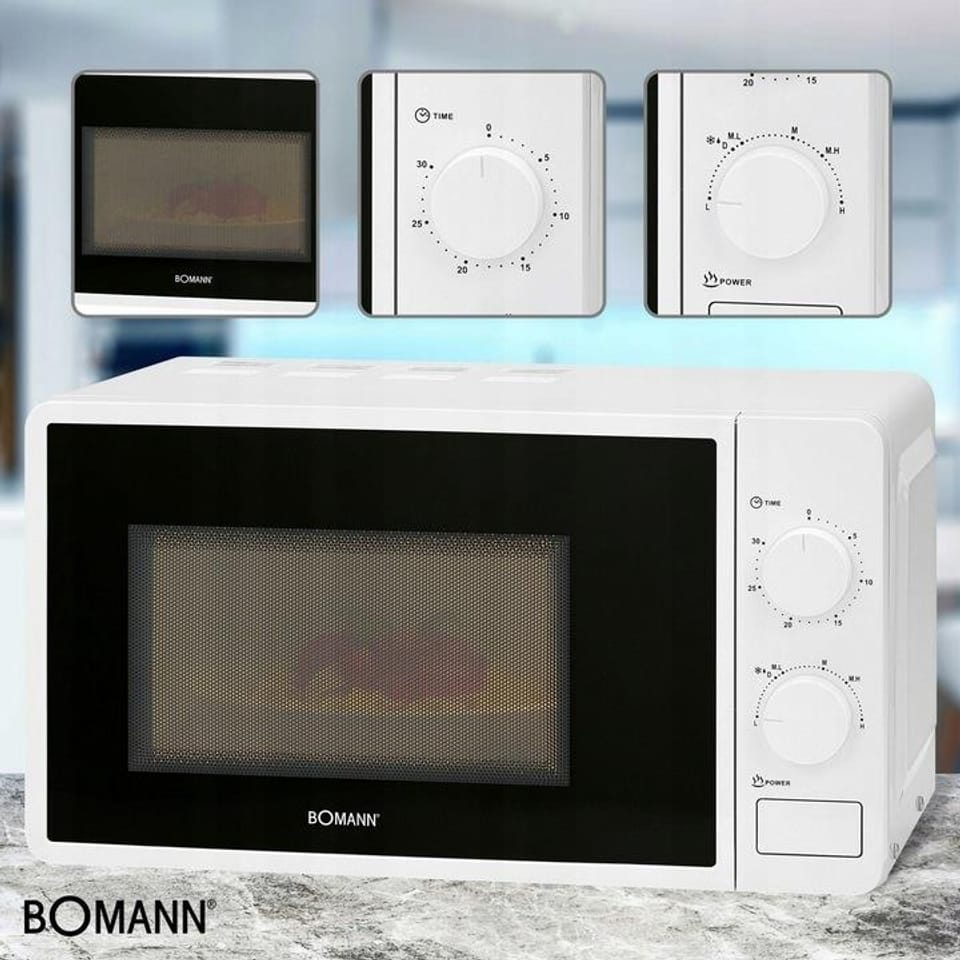 KUCHENKA MIKROFALOWA BOMANN MW 6014 BIAŁA