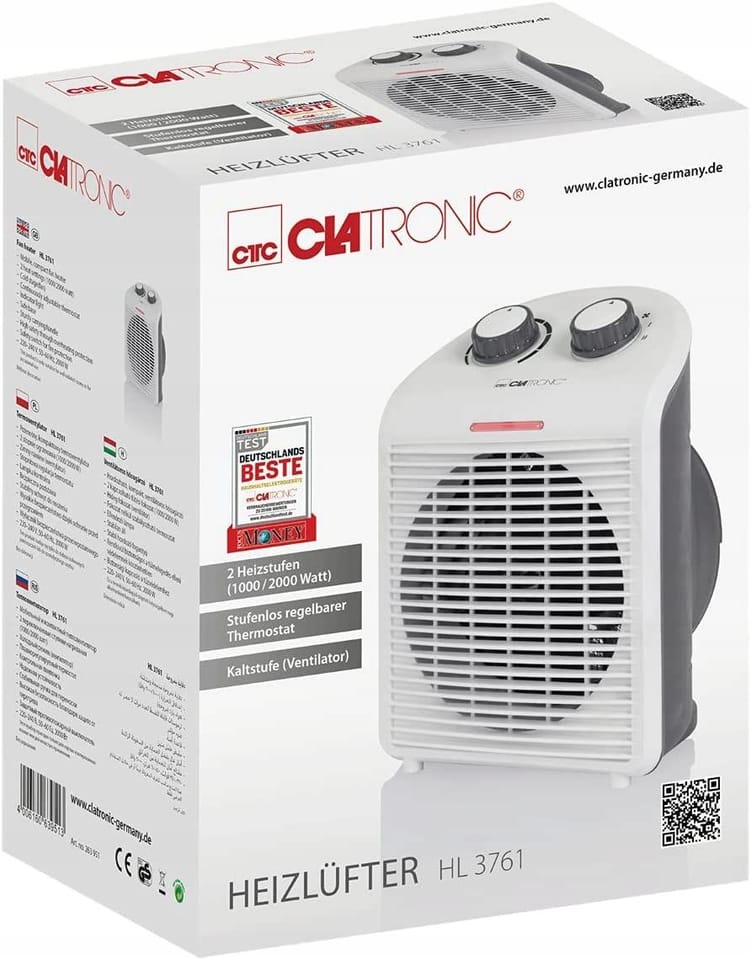 wzp wyp TERMOWENTYLATOR CLATRONIC HL 3761