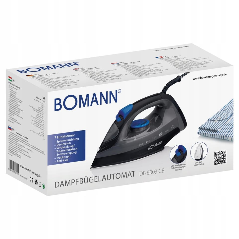 Żelazko parowe Bomann DB 6003 CB 