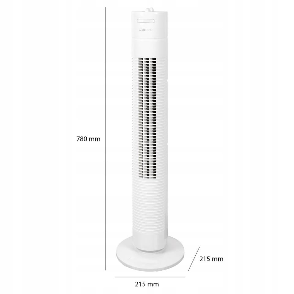 WENTYLATOR CLATRONIC TVL 3770 BIAŁY hcc